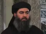 Imagen de archivo del líder de Estado Islámico, Abu Bakr al Baghdadi.