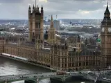 Westminster, el Parlamento británico.