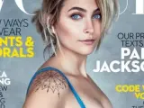 Paris Jackson en la portada de la edición australiana de Vogue.