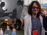 Chris Cornell junto a su hija en varias fotografías.
