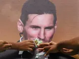 Una imagen de Messi, que celebra su boda este viernes con Antonella Roccuzzo.