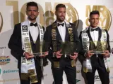 Los tres finalistas de Míster Gay España 2017.