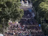 Miles de personas han recorrido las calles del centro de Madrid durante la manifestación del Orgullo Gay 2017.