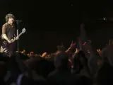 El cantante y guitarrista de la banda estadounidense Green Day, Billie Joe Armstrong, durante su actuación en el Festival Mad Cool de Madrid.