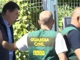 Ignacio González, en el momento de ser detenido por la UCO