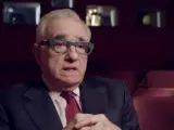 El director Martin Scorsese durante una entrevista sobre su última película, Silencio.