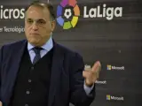 Javier Tebas, presidente de LaLiga.