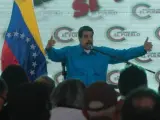 El presidente de Venezuela, Nicolás Maduro, durante un acto de gobierno en Caracas.