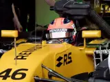 Robert Kubica, en el Renault.