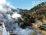Incendio en Santa Elena