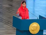 La ganadora del Premio Nobel de la Paz y Mensajera de la Paz de la ONU.