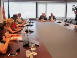 Segunda jornada de mediación en la Generalitat.