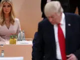 Ivanka Trump, detrás de su padre en la cumbre del G-20.
