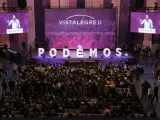 Imagen de archivo del acto de Vistalegre II, organizado por Podemos.