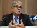El ministro de Asuntos Exteriores y Cooperación, Alfonso Dastis, durante una conferencia.