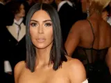 Kim Kardashian, en una gala benéfica del Instituto del Vestuario del Museo Metropolitano de Arte, en Nueva York (EE UU).