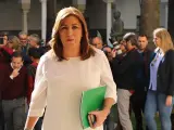 Díaz critica el "patriotismo de boutique" de Cifuentes y compara su "clasismo" a los "insultos de los rufianes de turno"