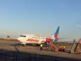 El Aeropuerto de San Javier retoma los lunes y los viernes la conexión con Edimburgo