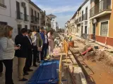 Diputación invierte 120.000 euros en la mejora de la red de saneamiento de Marmolejo
