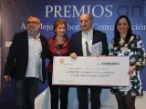 El director de informativos de Telemadrid recibe el premio ANIS de reconocimiento a su trayectoria profesional