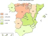 Extremadura crecerá un 2,4% en 2017, según Ceprede