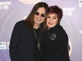 Ozzy Osbourne y su mujer, Sharon, en 2014.