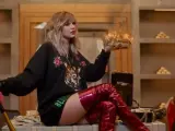 La cantante Taylor Swift en un fotograma de su último vídeo.