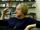 La presidenta de la Academia de Cine, Yvonne Blake, durante una entrevista.