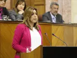 La comparecencia de Susana Díaz sobre la situación política de Andalucía abre este miércoles el Pleno del Parlamento