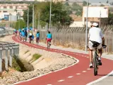 La Junta ha ejecutado 121 kilómetros en dos años del Plan Andaluz de la Bicicleta e invertirá 15 millones en 2016