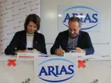 Cruz Roja y Mantequerías Arias firman un convenio para la inserción de mujeres en dificultad social