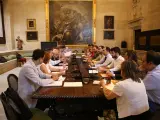 Reunión entre el Gobierno local de Espadas y Cs para el "control" de los acuerdos presupuestarios