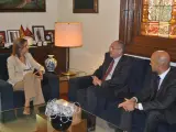 Llanos de Luna se reúne con el embajador de Israel en España