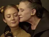 Billie Lourd, la hija de Carrie Fisher, hizo el casting para Rey en 'El despertar de la Fuerza'
