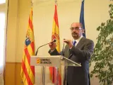 Lambán solicita una reunión urgente con Rajoy para defender la central térmica de Andorra "con uñas y dientes"