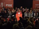 Susana Díaz pide trabajar por un PSOE "fuerte, unido, ganador y fiel a nuestros valores" a los 138 años de su fundación
