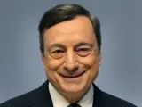 El presidente del Banco Central Europeo Mario Draghi en rueda de prensa el 21 de abril de 2016 / Daniel Roland (AFP)