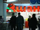 Un supermercado del grupo Auchan en Rusia