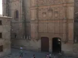 Comienza la restauración de la fachada de la Universidad de Salamanca