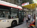 Autobuses de Barcelona harán huelga hasta el viernes con servicios al 40% en horas punta