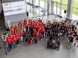 Equipos Formula Student presentan en AIC los monoplazas con los que competirán en Silvertone, Hockenhein y Barcelona