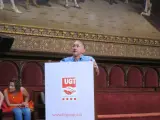 Álvarez (UGT) pide a los trabajadores que vayan a votar para resolver sus problemas