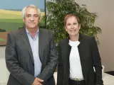 Barkos y el secretario general de UGT de Navarra coinciden en el objetivo de crear empleo de calidad