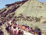 Una consultora internacional lleva a sus 550 empleados al desierto de Tabernas para meditar