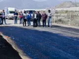 Diputación dota a Balanegra de nuevos accesos a la Autovía A-7, con el asfaltado de dos kilómetros