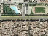La Meridiana de Barcelona tendrá carril bus de entrada y salida para fomentar el transporte público