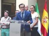 Miguel Ángel Gallardo asegura que la provincia de Badajoz "no podría respirar" sin la Diputación