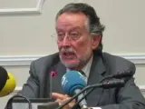 El exvicealcalde Alfonso Grau, en una rueda de prensa.