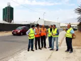 Comienzan en El Ejido los trabajos de mejoras de los accesos de la Autovía A-7 a Guardias Viejas