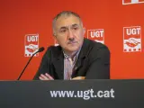 Álvarez (UGT) dice que si él fuera González "no opinaría" y desea que el PSOE vuelva a ser un partido unido